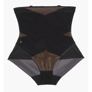 NEW Honeylove Super Power SuperPower Briefs Shapewear, Black “Runway” Size M